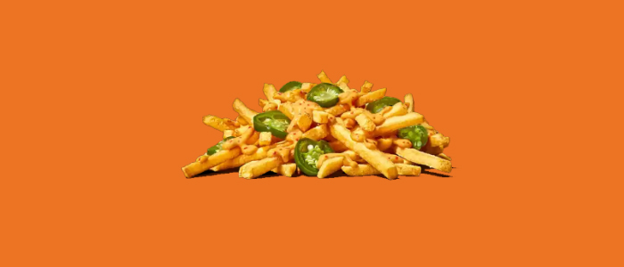 Cheesy Fries With Jalapenos 