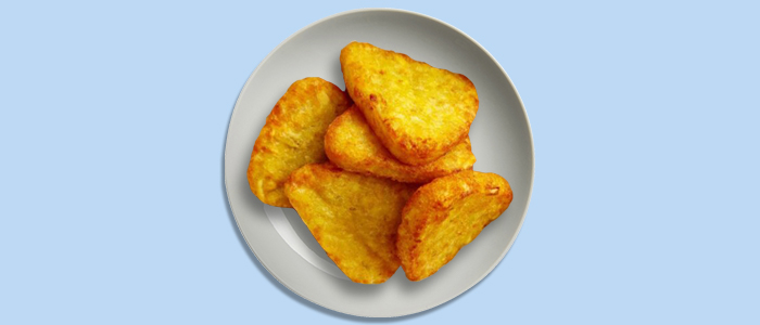 6 Pcs Hash Brown 