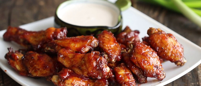 8 Pcs Bbq Wings 