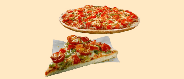 Cheese & Tomato Pizza  8" 