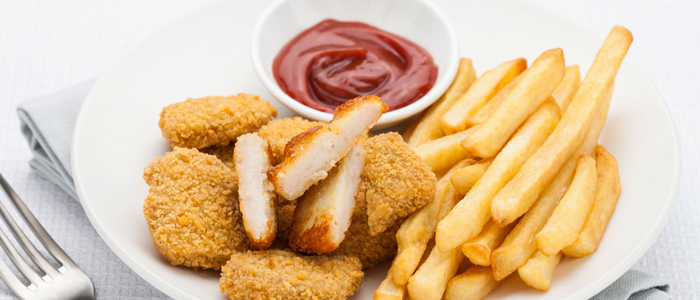 Kids 4 Pcs Chicken Nuggets 