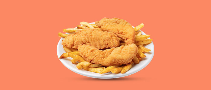 Kids 2 Pcs Chicken Strips 