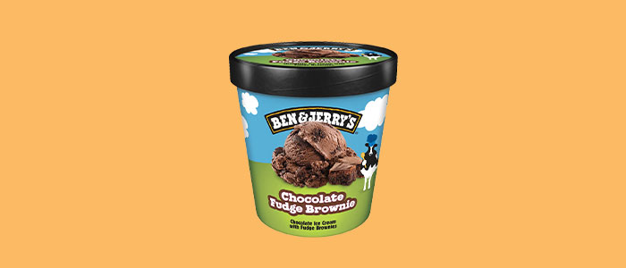 Ben & Jerry's Chocolate Fudge Brownie Ice Cream 