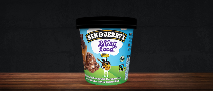 Ben & Jerry's Phish Food Ice Cream 