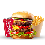 Double Cheeseburger Meal 